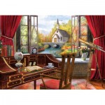 Art-Puzzle-5074 Paysage de Travail