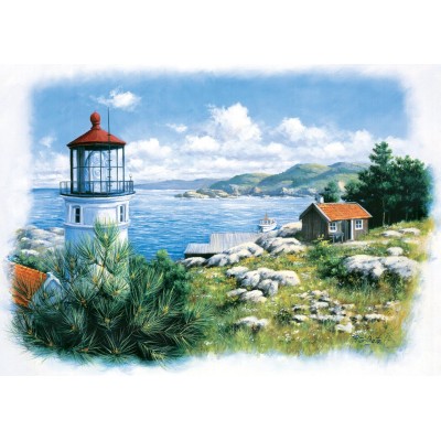 Art-Puzzle-5076 Lantern on the Shore