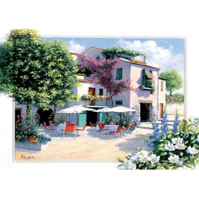 Art-Puzzle-5079 Cafe Villa
