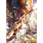 Art-Puzzle-5088 The Cellist