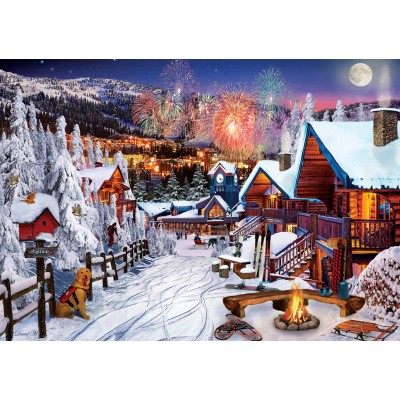 Art-Puzzle-5183 Plaisirs d'Hiver