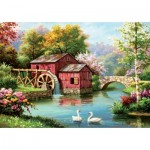 Art-Puzzle-5188 Red Old Mill