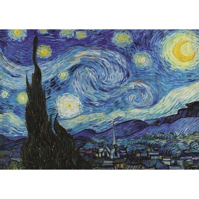 Art-Puzzle-5202 Vincent Van Gogh - Starry Night over the Rhône, 1888