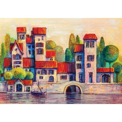 Art-Puzzle-5213 La Ville Nature