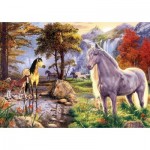 Art-Puzzle-5215 Hidden Horses