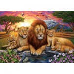 Art-Puzzle-5221 Famille de Lion