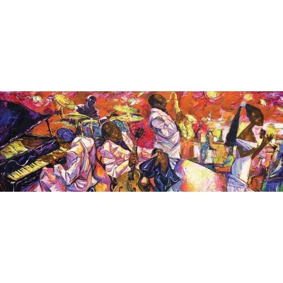 Art-Puzzle-5352 Panorama - Les Couleurs du Jazz