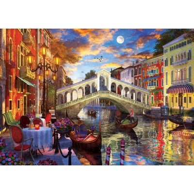 Art-Puzzle-5372 Pont Rialto, Venise