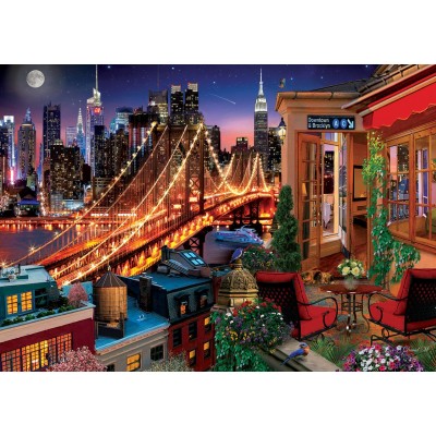 Art-Puzzle-5376 Terrasse Brooklyn