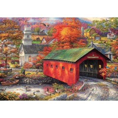 Art-Puzzle-5528 Le Pont de la Douce Vie