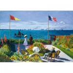Art-by-Bluebird-60042 Claude Monet - Garden at Sainte-Adresse, 1867