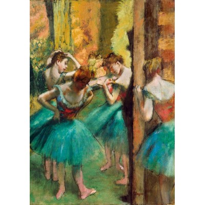 Art-by-Bluebird-60047 Degas - Dancers, Pink and Green, 1890