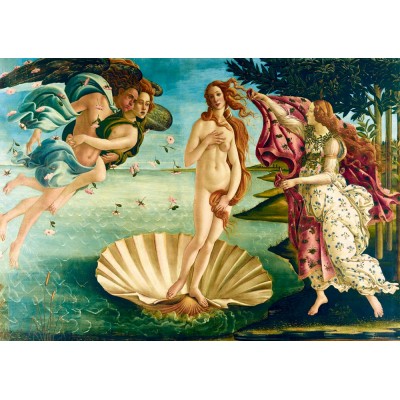 Art-by-Bluebird-60055 Botticelli - The birth of Venus, 1485