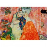 Art-by-Bluebird-60061 Gustave Klimt - The Women Friends, 1917