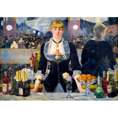 Art-by-Bluebird-60080 Édouard Manet - A Bar at the Folies-Bergère, 1882