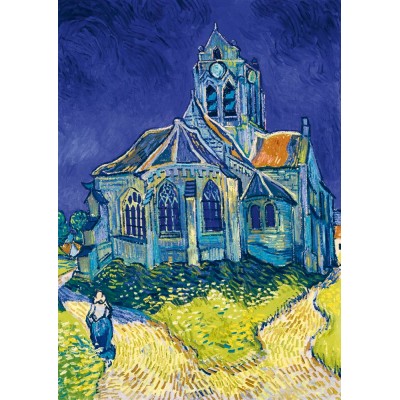 Art-by-Bluebird-60089 Vincent Van Gogh - The Church in Auvers-sur-Oise, 1890