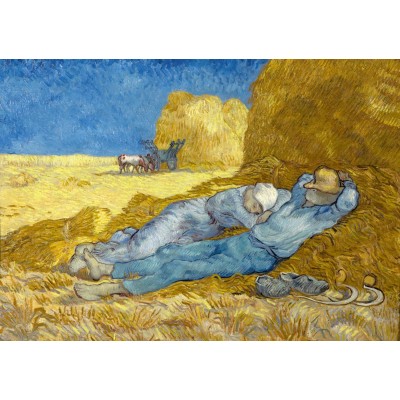 Art-by-Bluebird-60115 Vincent Van Gogh - The siesta (after Millet), 1890