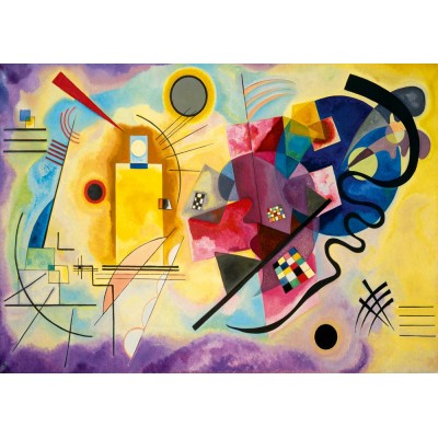 Art-by-Bluebird-F-60233 Kandinsky - Gelb-Rot-Blau, 1925