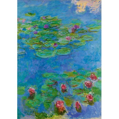 Art-by-Bluebird-F-60256 Claude Monet - Water Lilies, 1917