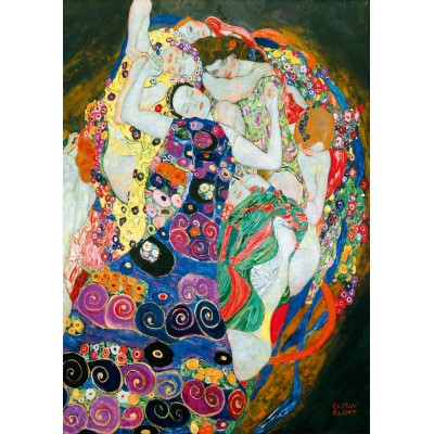 Art-by-Bluebird-F-60264 Gustave Klimt - The Maiden, 1913