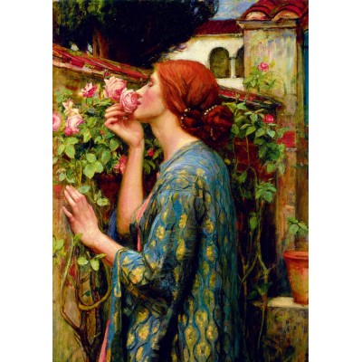 Art-by-Bluebird-F-60282 John William Waterhouse - The Soul of the Rose, 1903