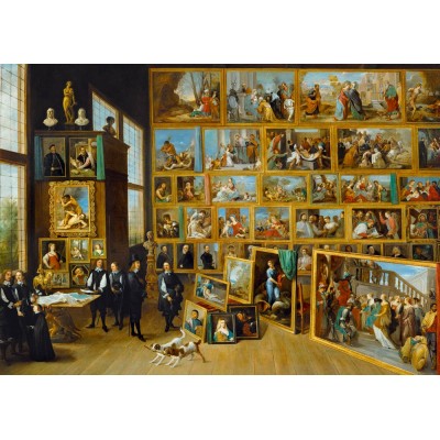 Art-by-Bluebird-F-60290 David Teniers the Younger - The Art Collection of Archduke Leopold Wilhelm in Brussels, 1652