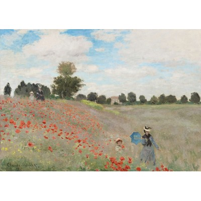 Art-by-Bluebird-F-60312 Claude Monet - Poppy Field, 1873
