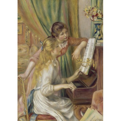 Art-by-Bluebird-F-60315 Auguste Renoir - Young Girls at the Piano, 1892