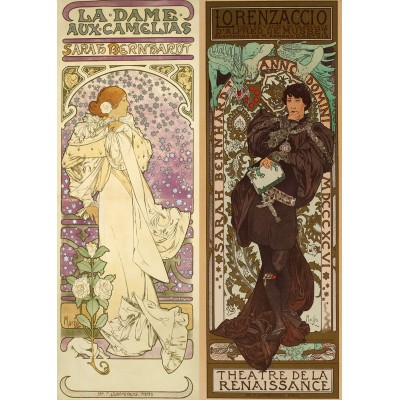 Art-by-Bluebird-F-60349 Alfons Mucha - Collage