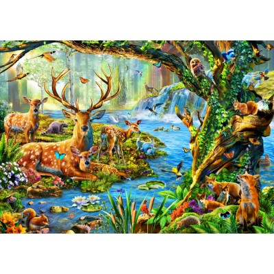 Bluebird-Puzzle-70185 Forest Life