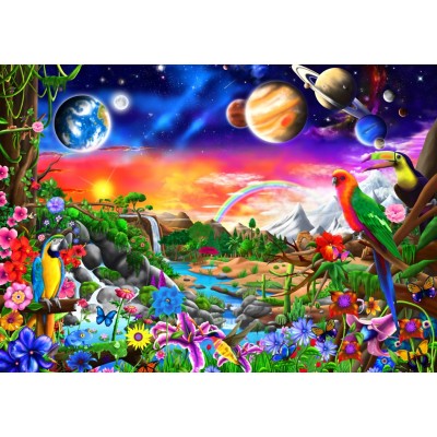 Bluebird-Puzzle-70504-P Cosmic Paradise