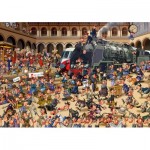 Bluebird-Puzzle-F-90034 French Train Station