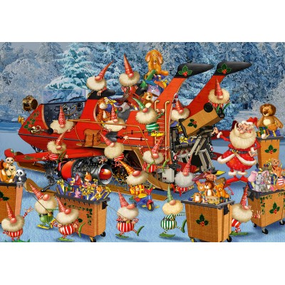 Bluebird-Puzzle-F-90035 Ready for Christmas Delivery Season