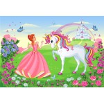 Bluebird-Puzzle-F-90090 The Princess and the Unicorn