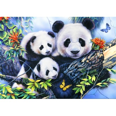 Bluebird-Puzzle-F-90154 Panda Family