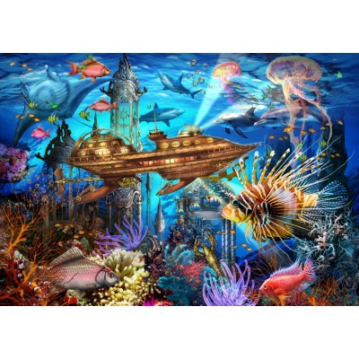 Bluebird-Puzzle-F-90172 Aqua City