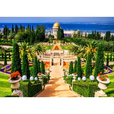 Bluebird-Puzzle-F-90223 Bahá'í gardens
