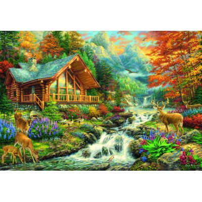 Bluebird-Puzzle-F-90323 Alpine Serenity