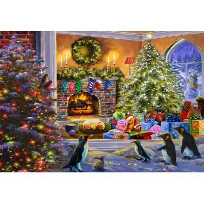 Bluebird-Puzzle-F-90369 A Magical View to Christmas