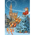 Bluebird-Puzzle-F-90410 François Ruyer - Cathédrale de Strasbourg à Noël