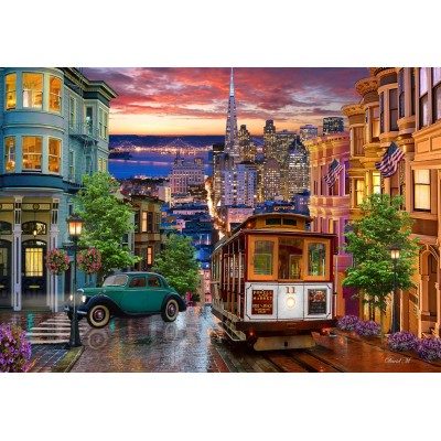 Bluebird-Puzzle-F-90466 San Francisco Trolley