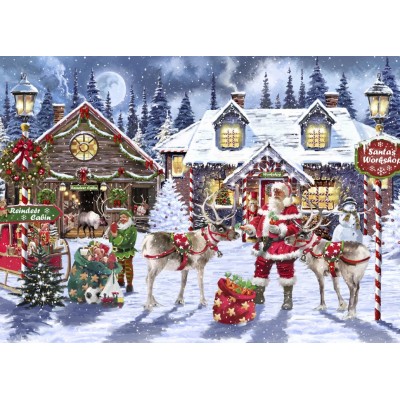 Bluebird-Puzzle-F-90531 Santa's Workshop