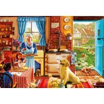 Bluebird-Puzzle-F-90553 Cottage Interior