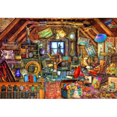 Bluebird-Puzzle-F-90557 Hidden Object Attic