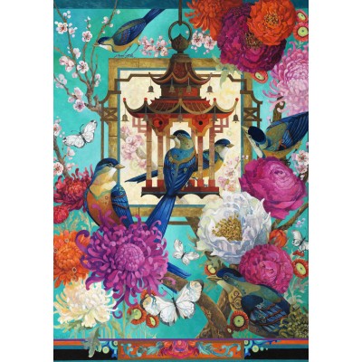 Bluebird-Puzzle-F-90604 The Asiatic Garden