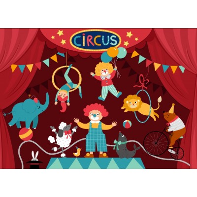 Bluebird-Puzzle-F-90637 Circus Party