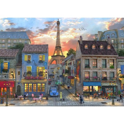 Bluebird-Puzzle-F-90675 Streets of Paris