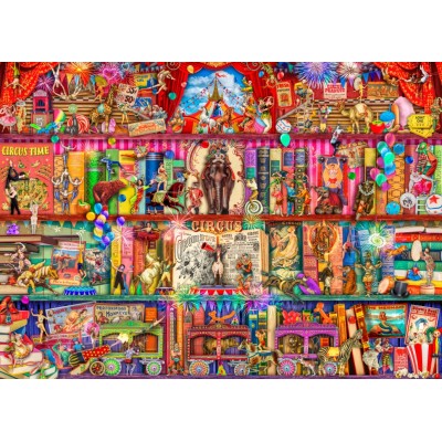 Bluebird-Puzzle-F-90682 Circus Extravaganza