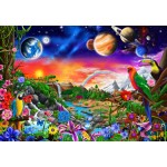 Bluebird-Puzzle-F-90696 Cosmic Paradise