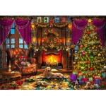 Bluebird-Puzzle-F-90700 Cosy Christmas Room